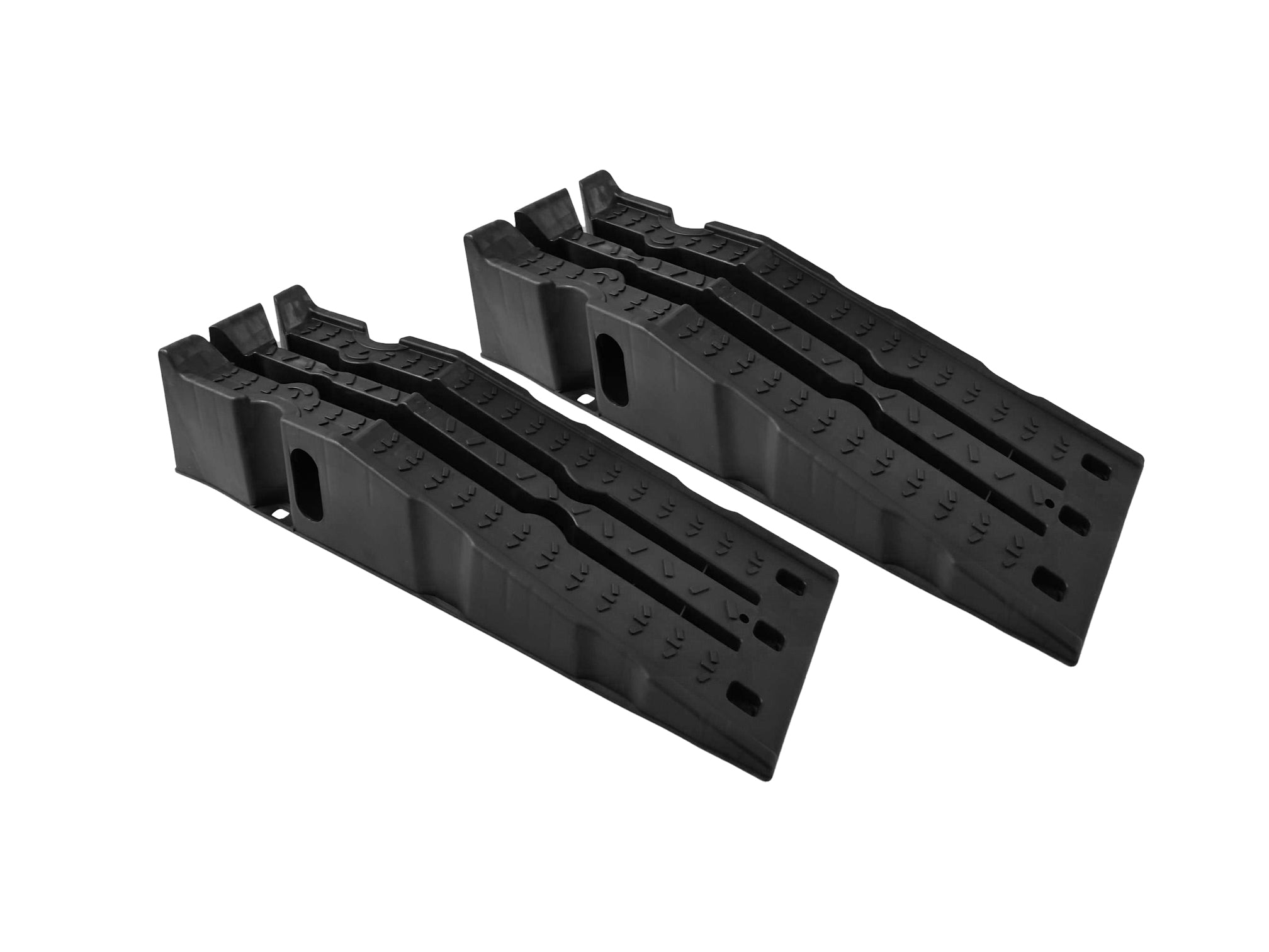 SET di rampe di sollevamento o scarico servizio per veicoli - Coppia di pedane in polipropilene con salita e fermo - PEDANAPPx2 - GARAGE - OFFICINA SET di rampe di sollevamento o scarico servizio per veicoli - Coppia di pedane in polipropilene con salita e fermo - PEDANAPPx2 - GARAGE - OFFICINA